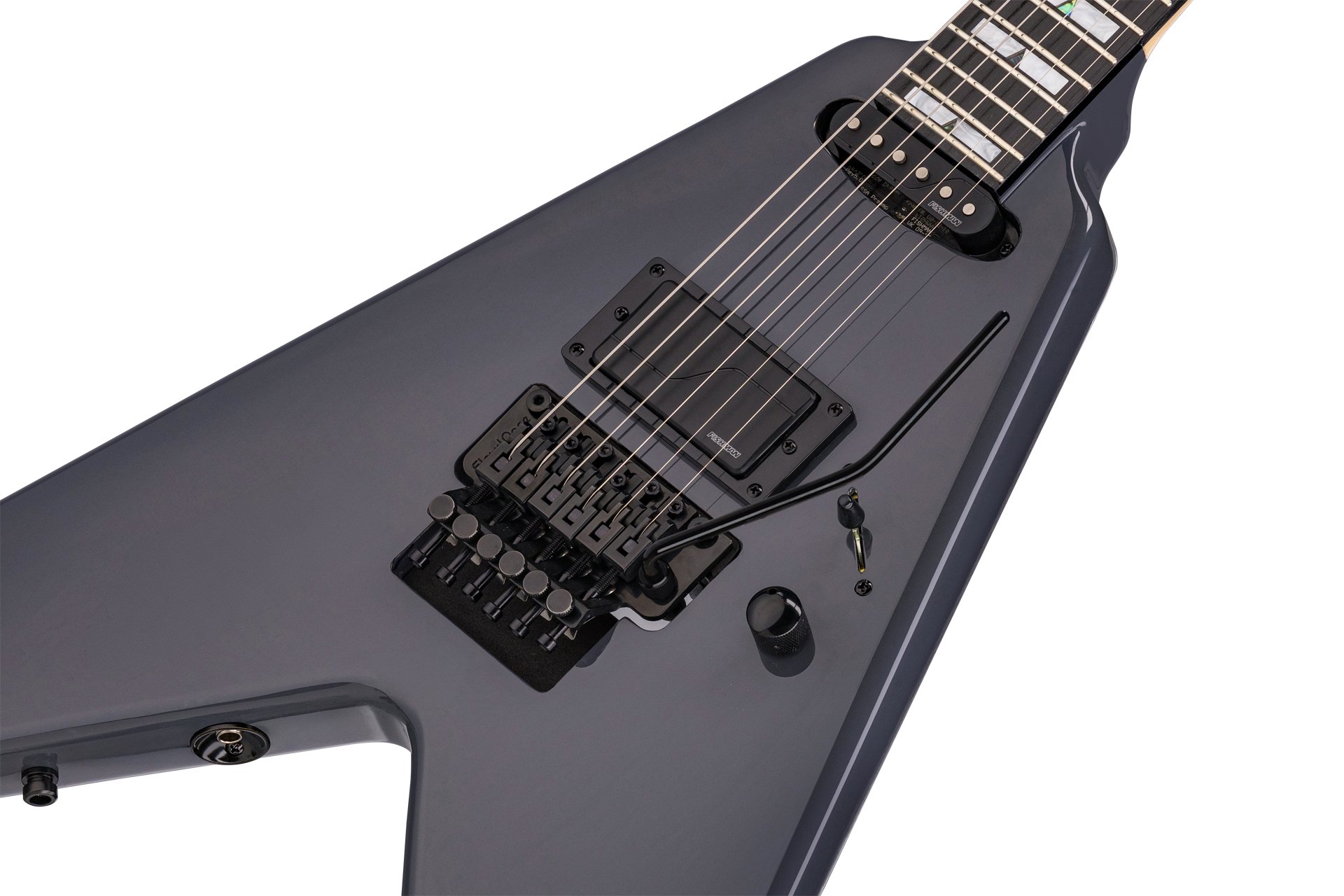 Artist Line Breaker WH-1 - Solid Overland Gray High Polish E-Gitarre